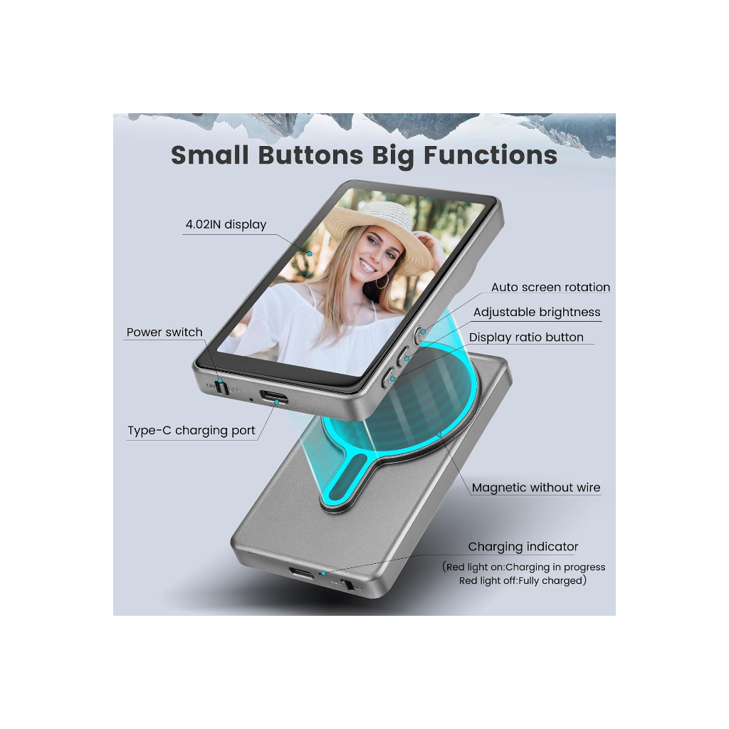 Magnetic Selfie Screen