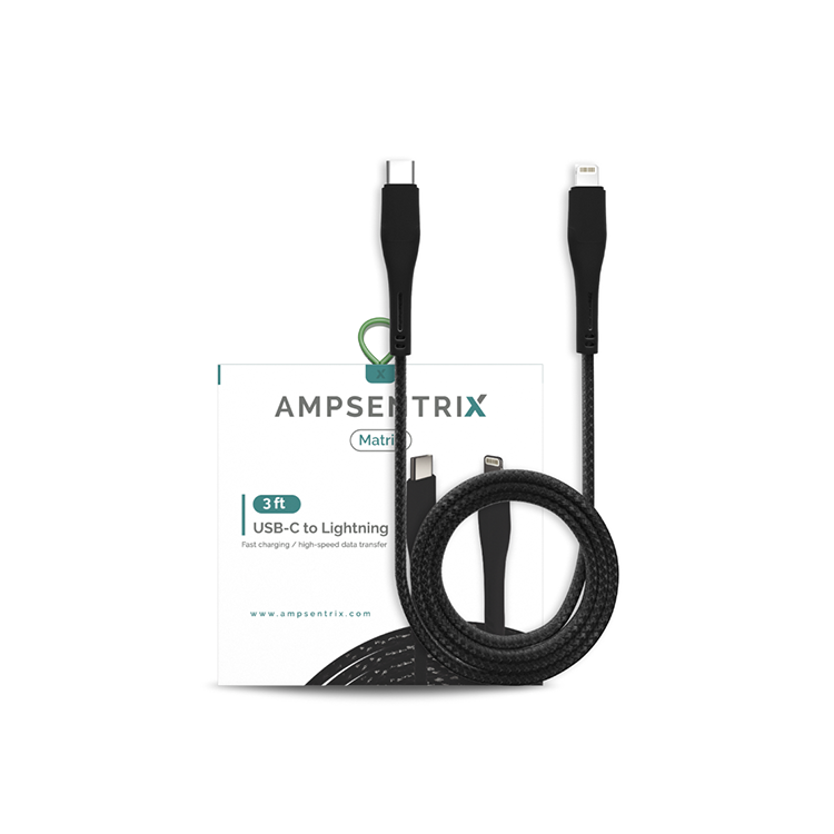 Braided USBc - Lightening Charger Cable
