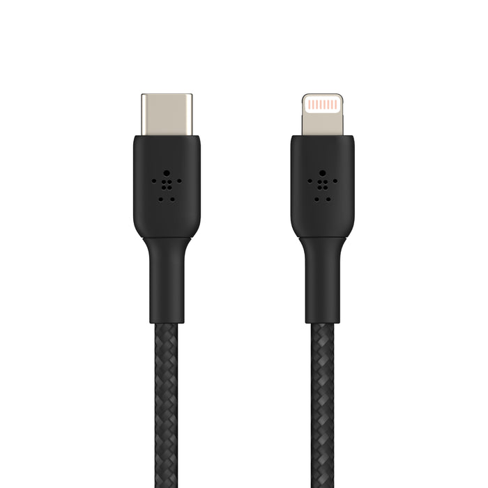 Braided USB-C to Lightening Cable