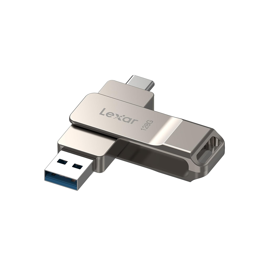 Derlar Dual USB 3.2 Flash Drive - Type A + Type C (128GB)