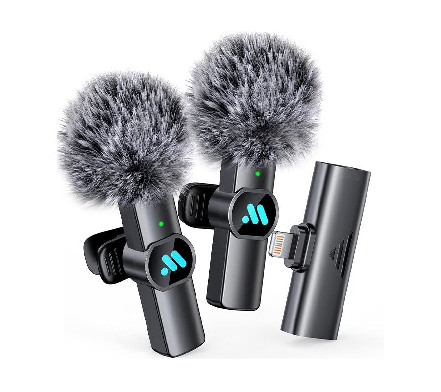 Lavalier Wireless Microphone for iPhone