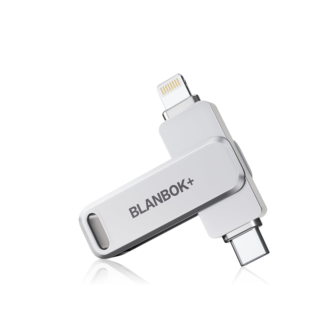 BLANBOK+ USBc & Lightening Flash Drive