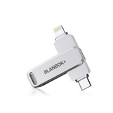 BLANBOK+ USBc & Lightening Flash Drive