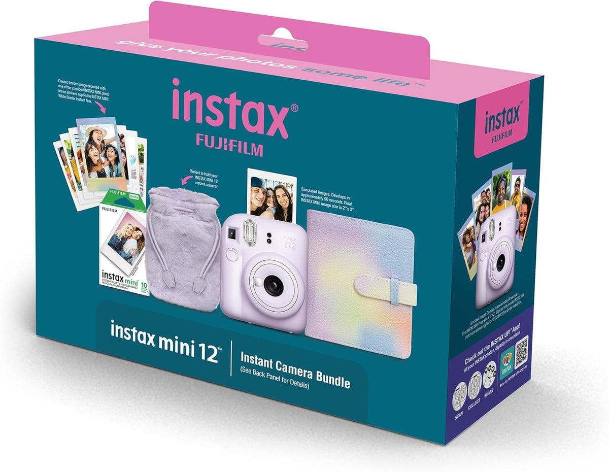 Fujifilm Instax Mini 12 Polaroid Bundle