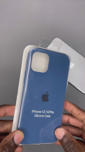 Apple Silicone Cases (Blue)