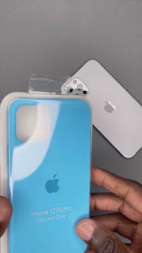 Apple Silicone Case (Baby Blue)