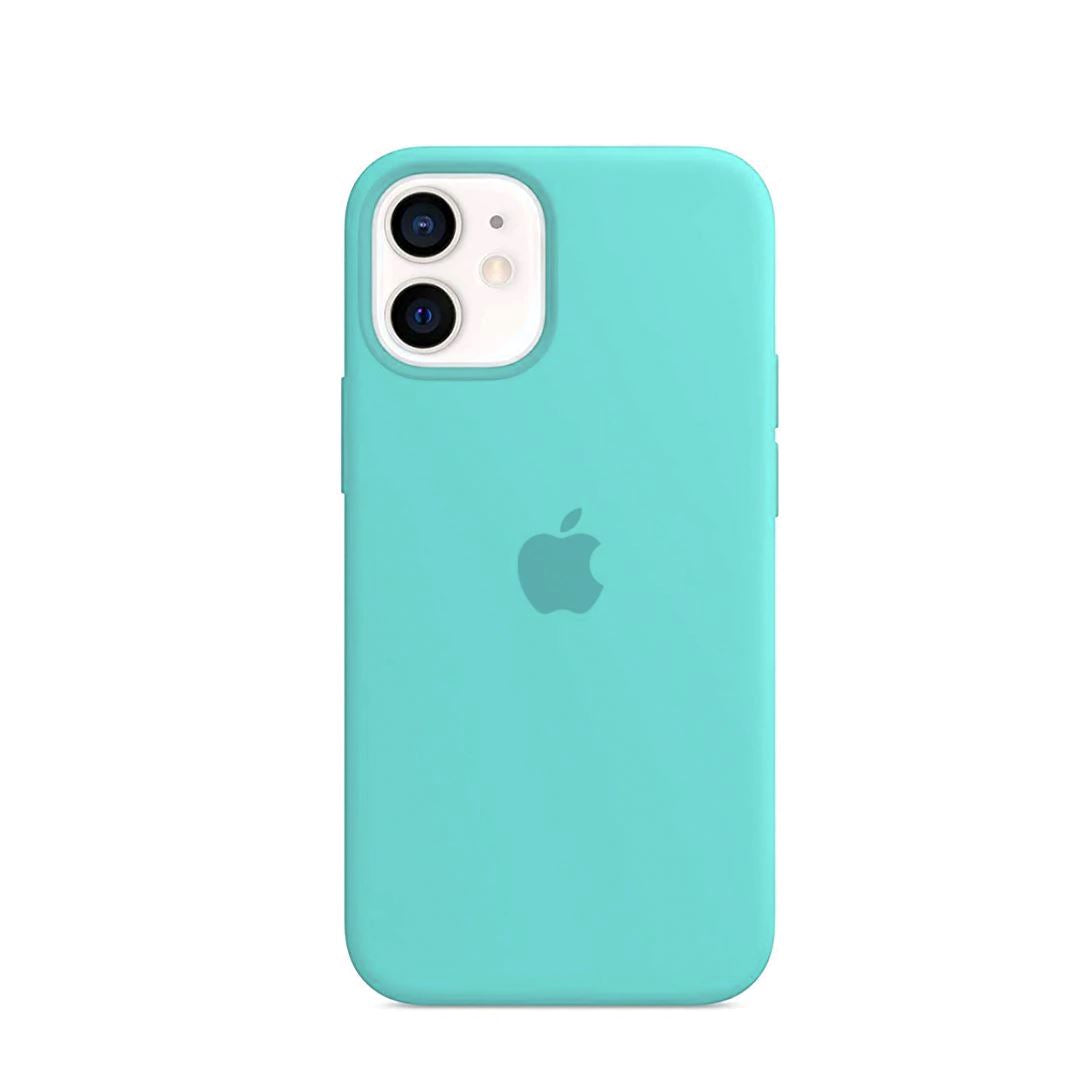 Apple Silicone Case (Teal) Mobile Phone Cases linkupbah