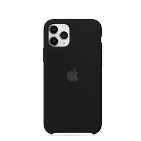 Apple Silicone Case (Black) Mobile Phone Cases linkupbah