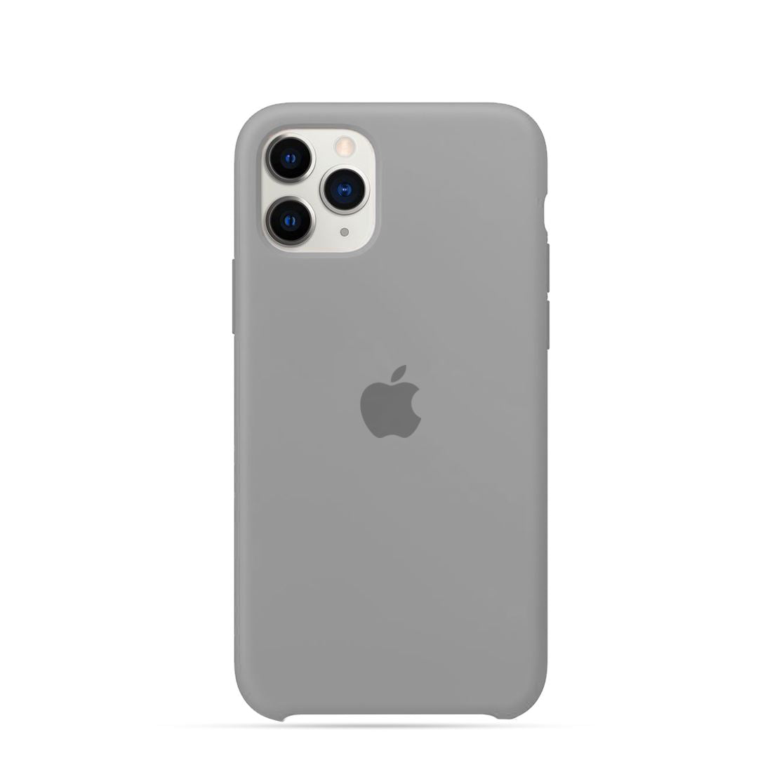 Apple Silicone Cases (Grey) Mobile Phone Cases linkupbah