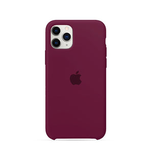 Apple Silicone Case (Wine) Mobile Phone Cases linkupbah