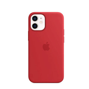 Apple Silicone Case (Red) Mobile Phone Cases linkupbah